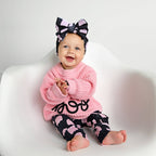 Gigi and Max - Shade Black Ghosts HEADWRAP Halloween Hair Accessory
