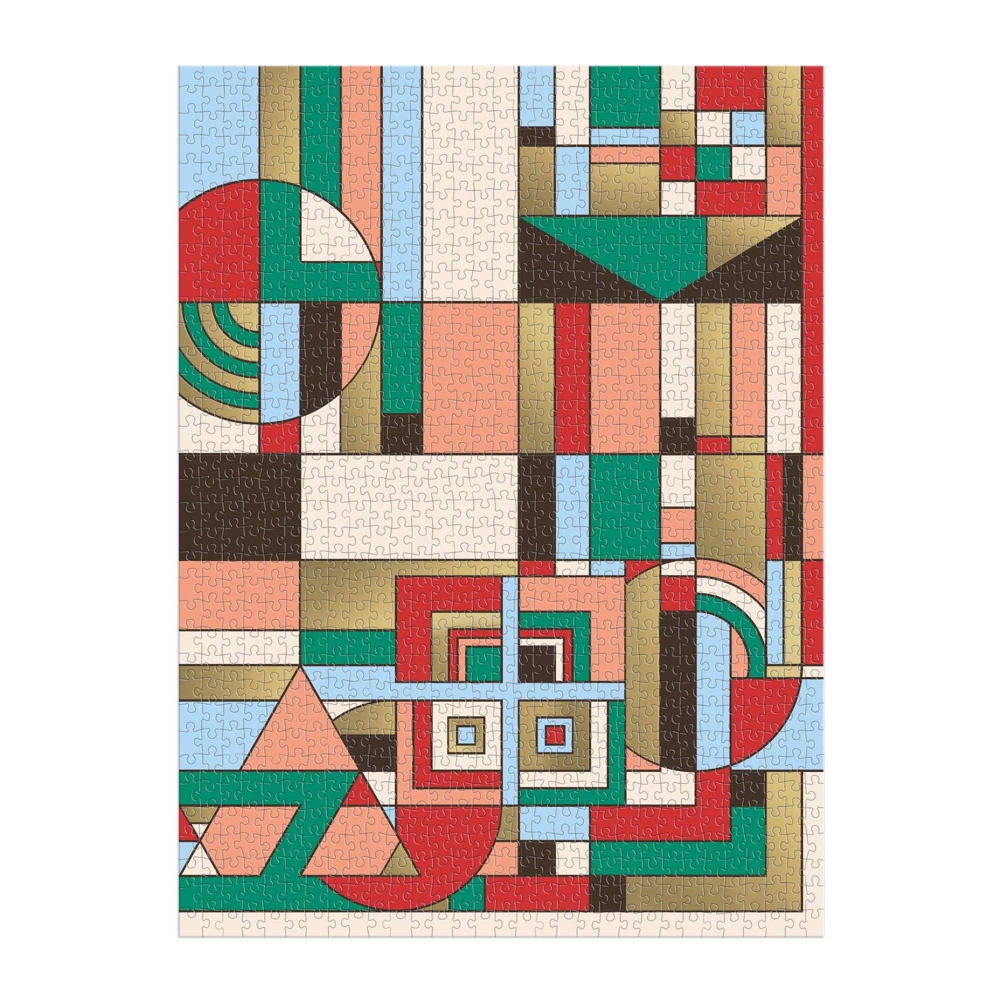 Chronicle Books - Frank Lloyd Wright December Gifts 1000 Piece Foil Puzzle