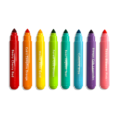 OOLY - Cub Crew: Markers (Set of 8)