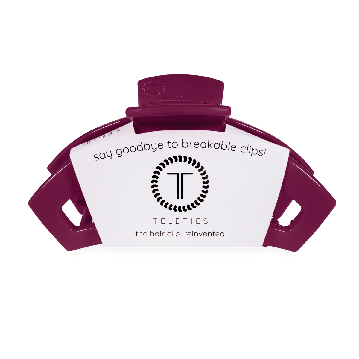 TELETIES - Open Mulberry Large Hair Clip