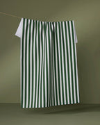 Geometry - Ribbon Green Tea Towel