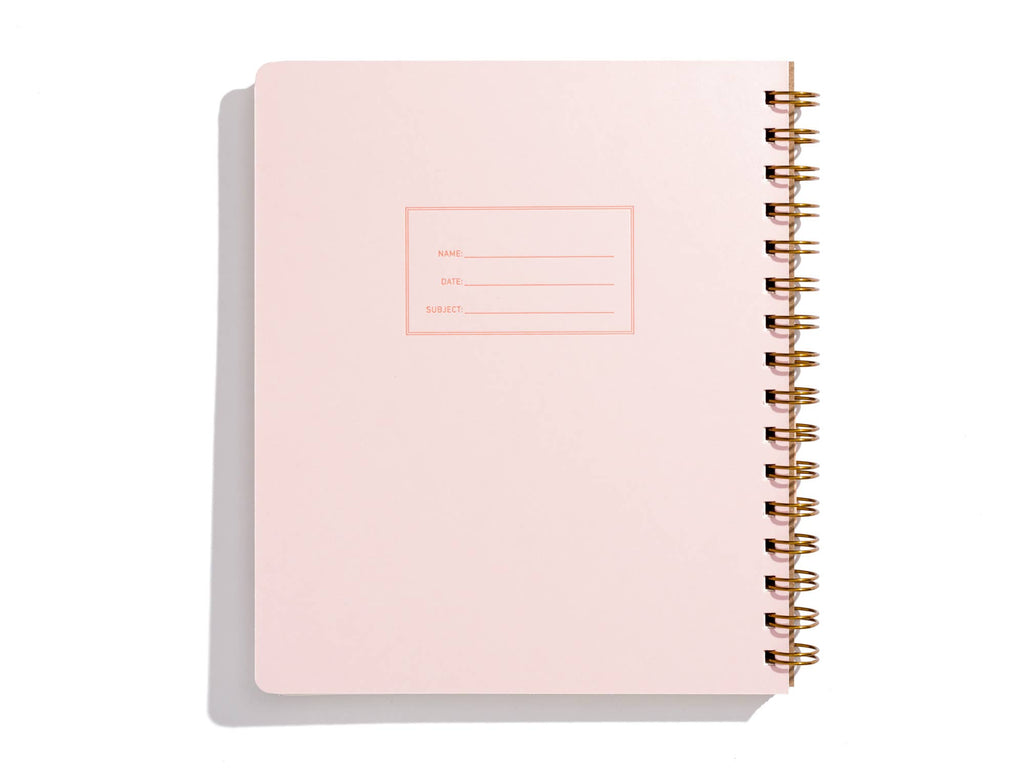 Shorthand Press - Lefty Standard Notebook - Solid Color Cover