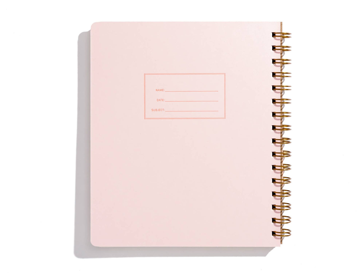 Shorthand Press - Lefty Standard Notebook - Solid Color Cover
