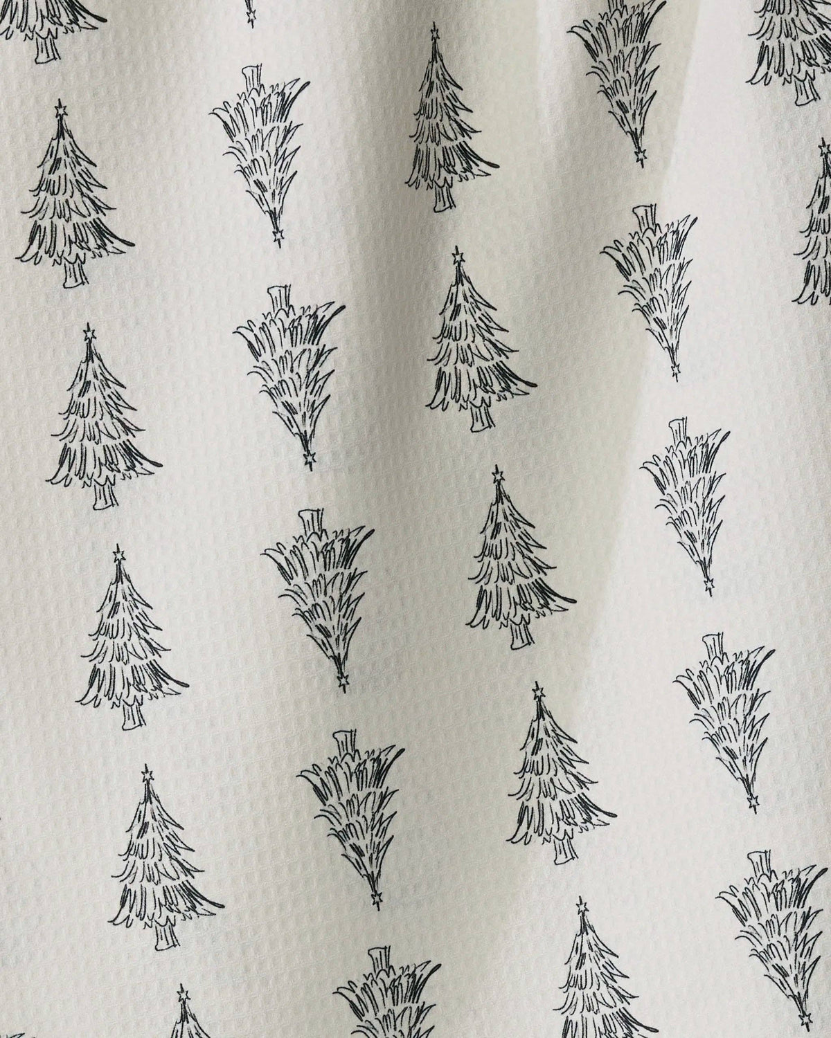 Geometry - Evergreen Sketches Luxe Kitchen Towel - Holiday 2026