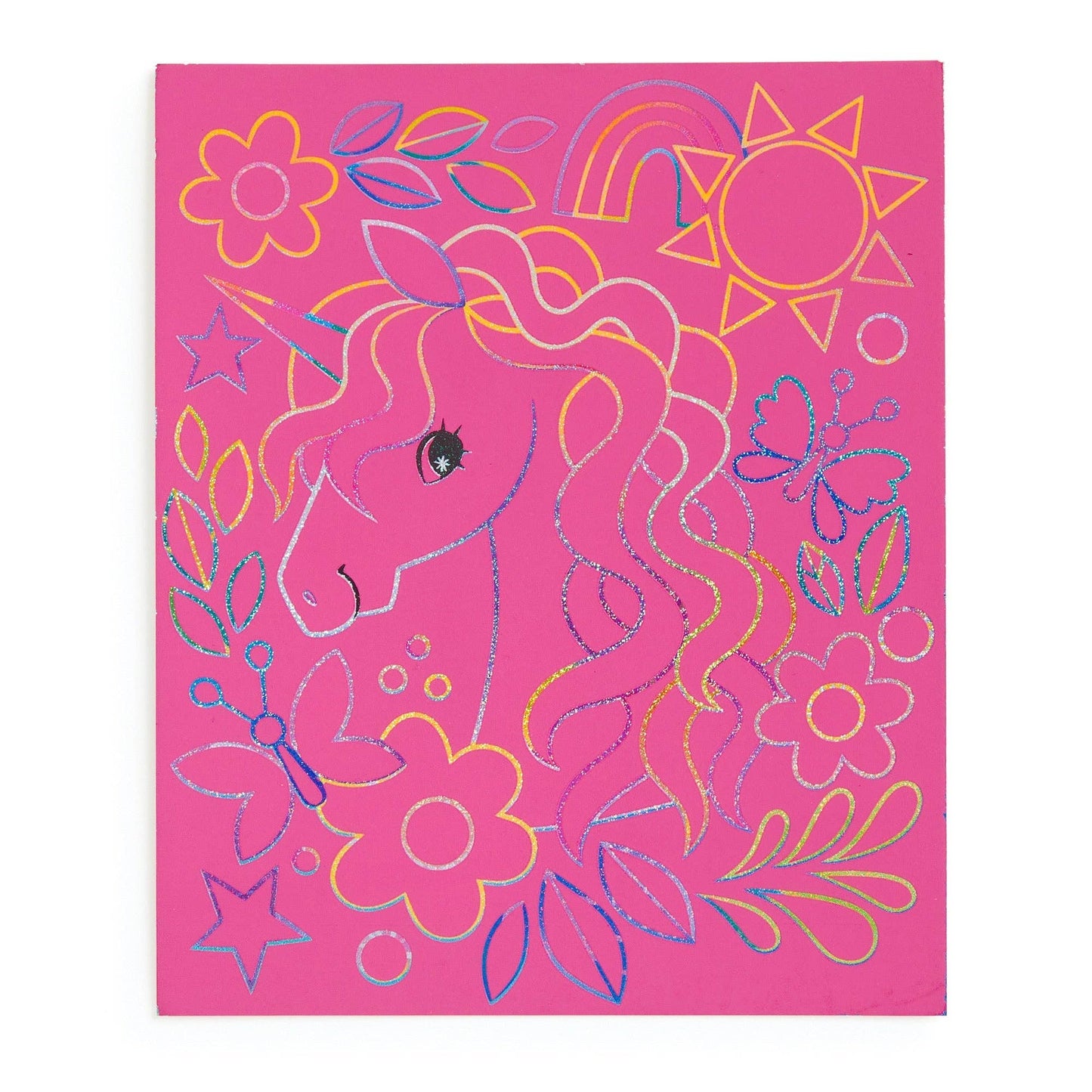 Chronicle Books - Unicorn Glam Scratch Magic