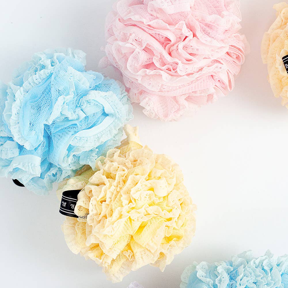 FinchBerry - Pink Lacy Loofah