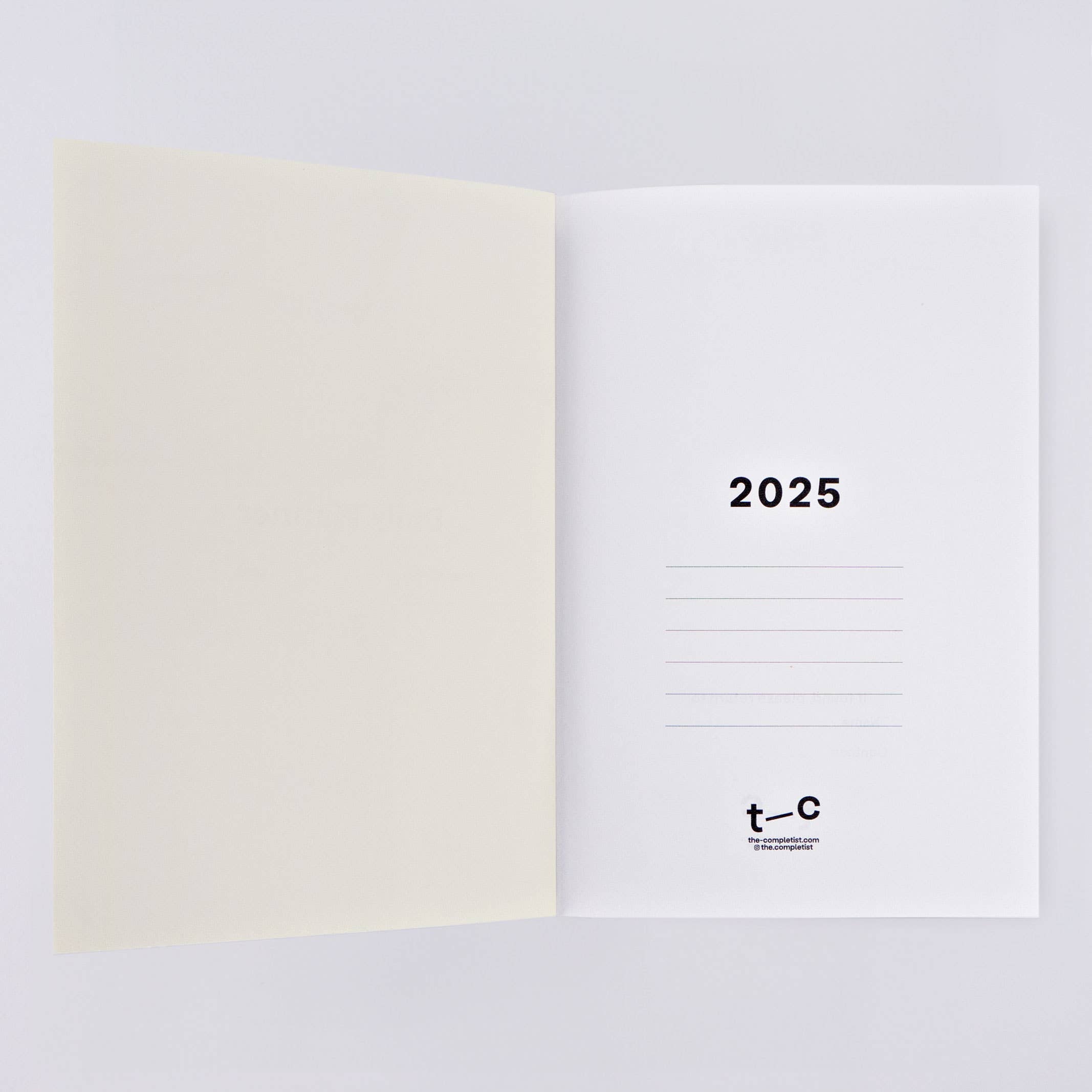 The Completist - Hinoki 2025 Dated Daily Planner Book