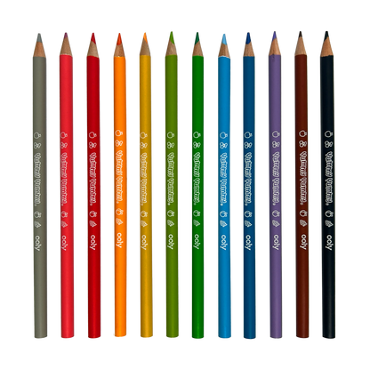 OOLY - Yummy Yummy Fruit Scented Colored Pencils- Set of 12