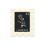 Ruff House Print Shop - Custom City Stamp Sticker - Atlantic, IA