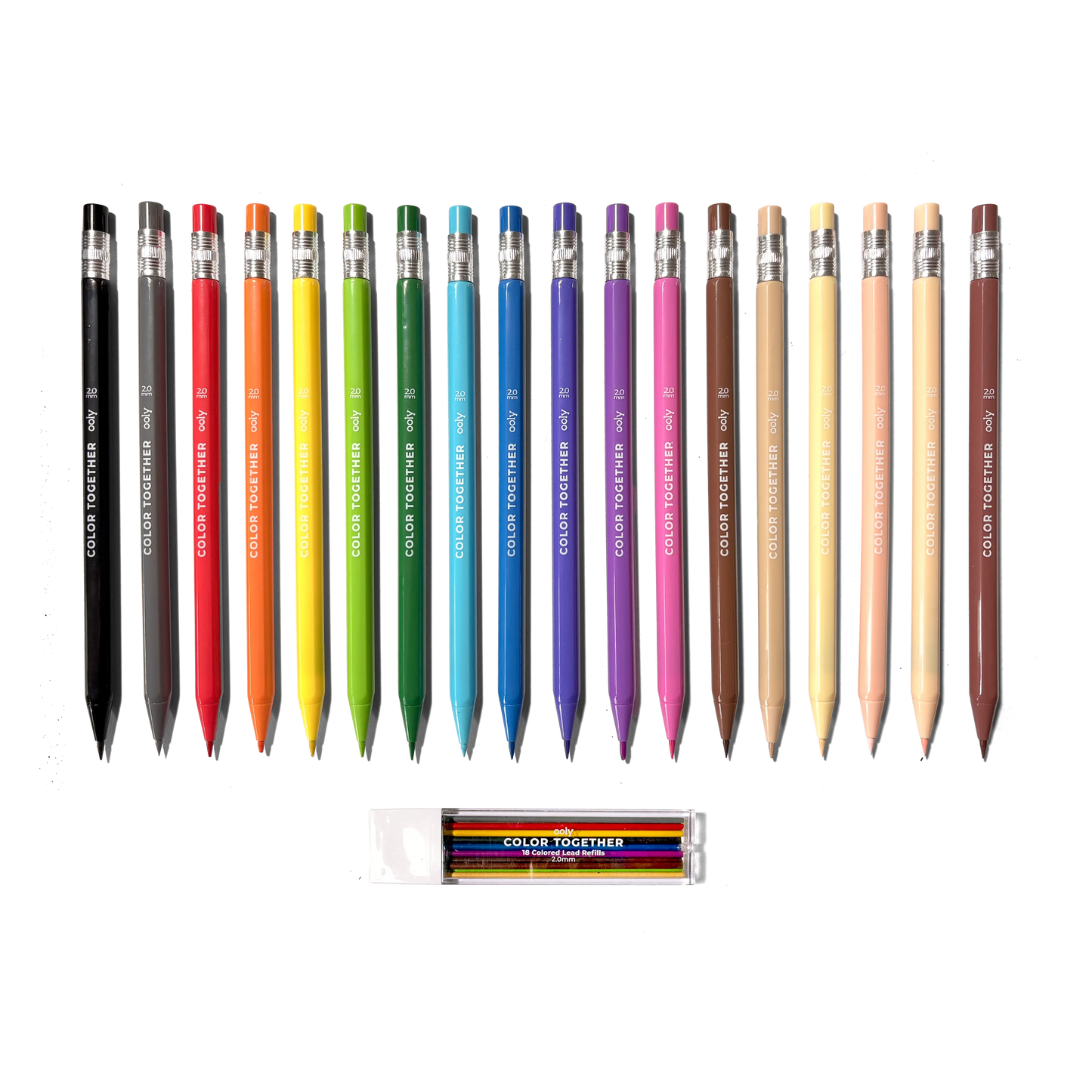 OOLY - Color Together Mechanical Colored Pencils - Set of 18