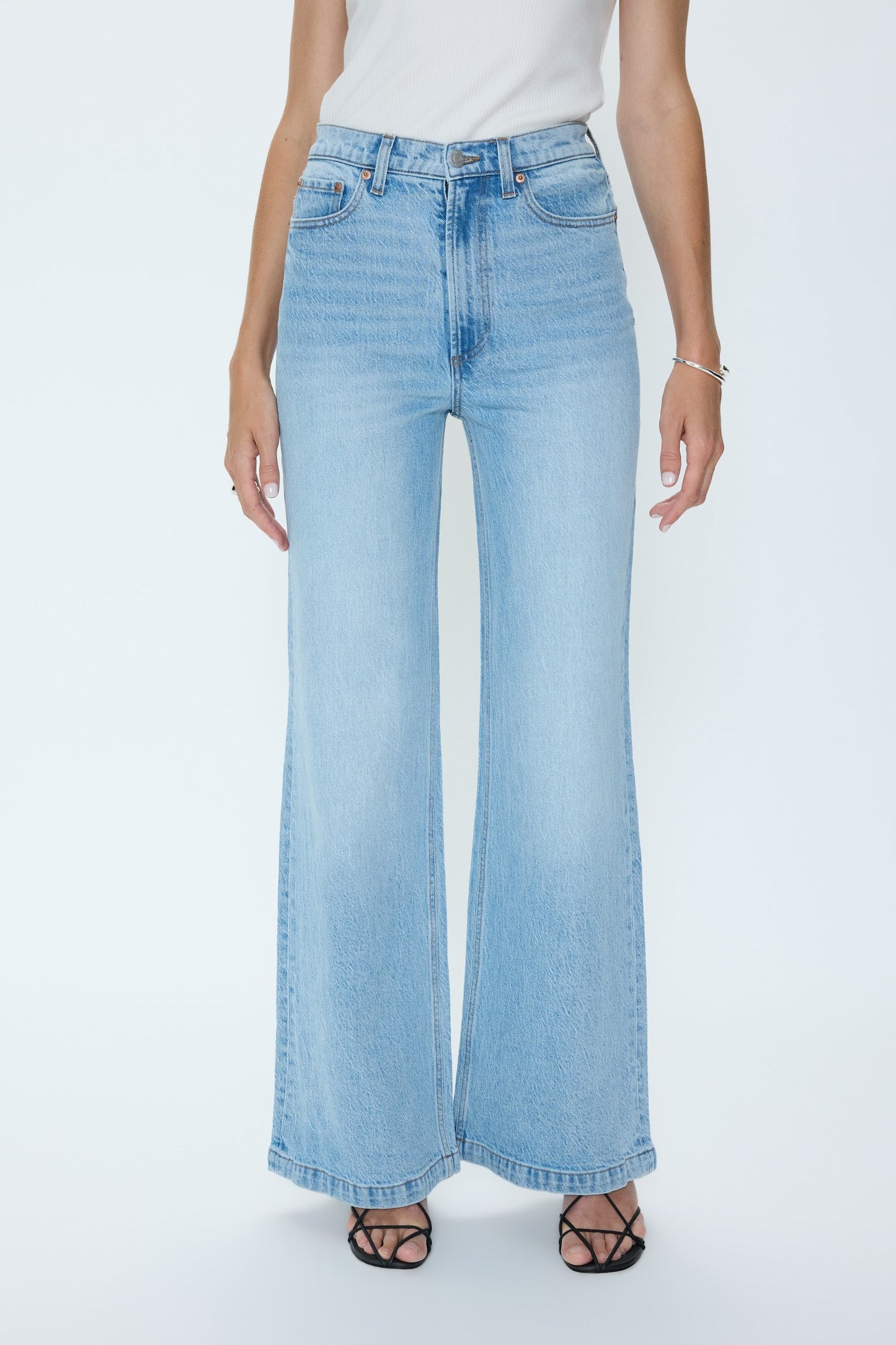 Pistola Lana High Rise Ultra Wide Leg Jeans - Perspective