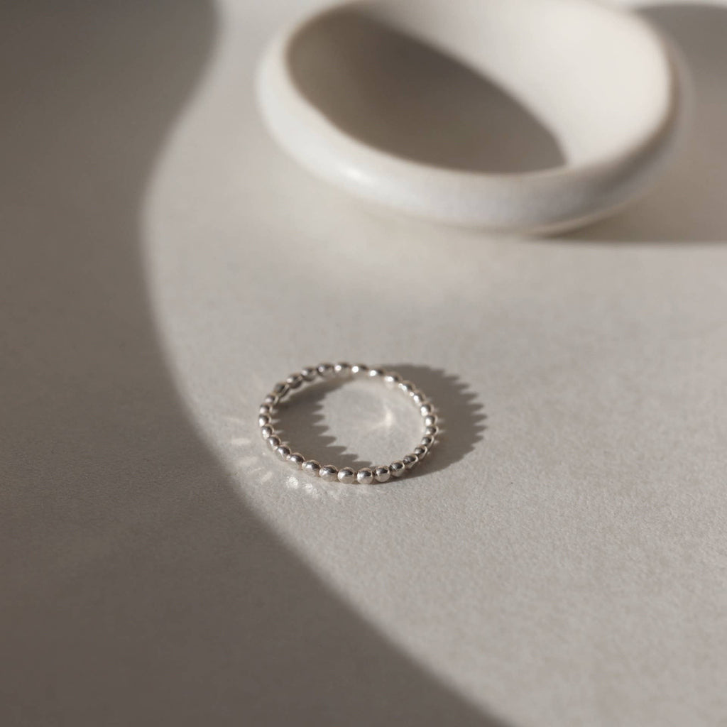 Token Jewelry - Sequin Ring in 14k Gold Fill or Sterling Silver 