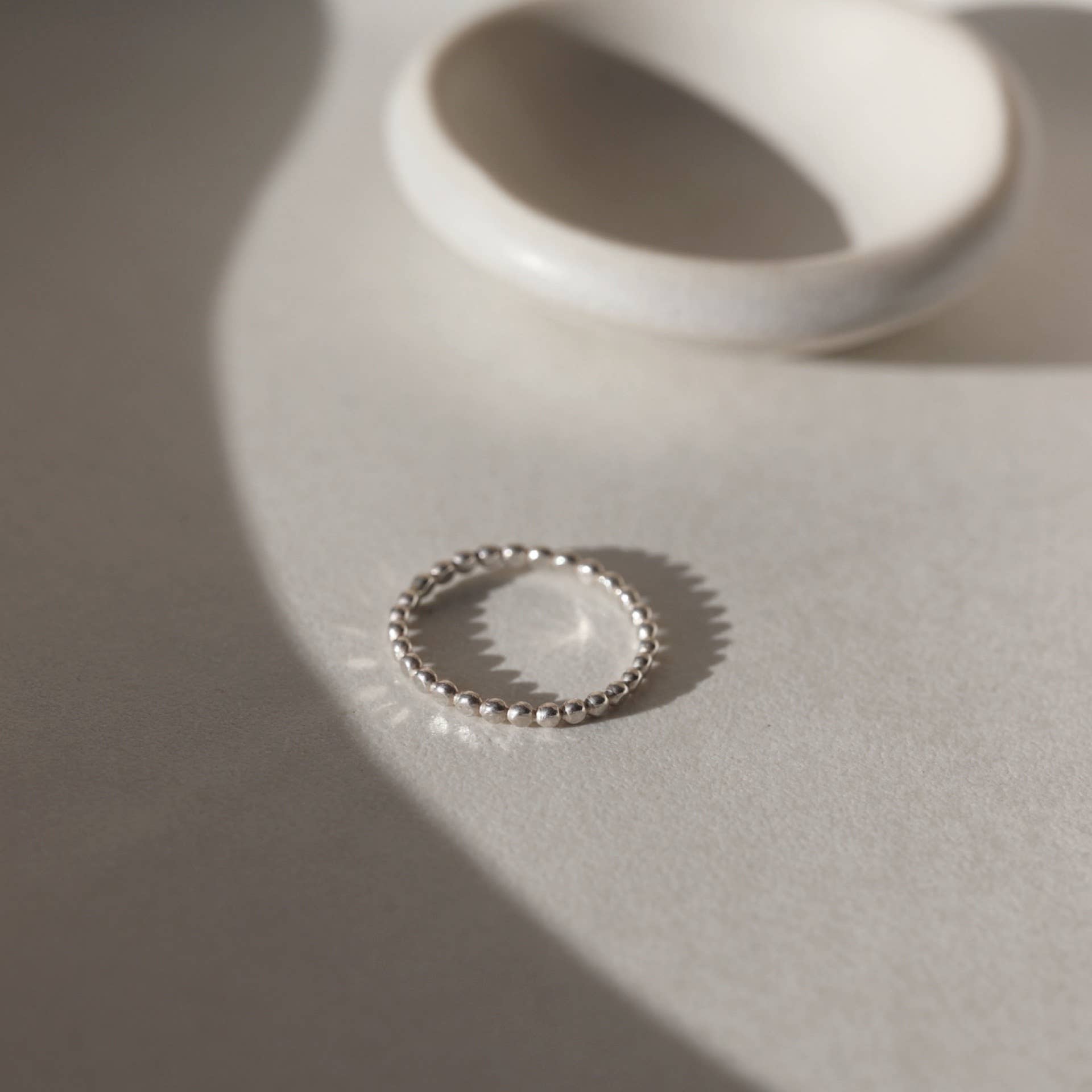 Token Jewelry - Sequin Ring in 14k Gold Fill or Sterling Silver 
