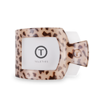 TELETIES - Square Flat Clip | Large | Blonde Tortoise