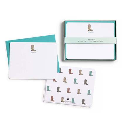 E. Frances Paper - Cowboy Boot Flat Note Set