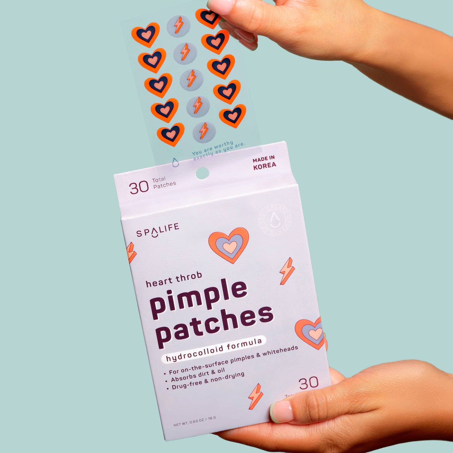 My Spa Life - Valentines' Day Heart Throb Hydrocolloid Pimple Patches