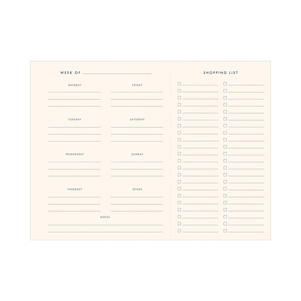 Ruff House Print Shop - Script Weekly Meals Meal Planner