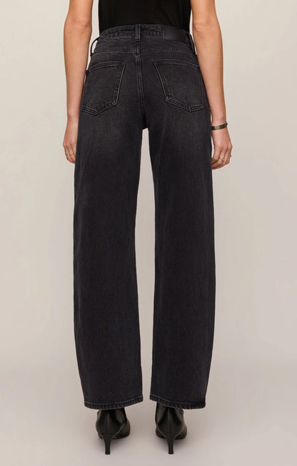 Z Supply The Show Off - High Rise Bowed Jeans - Nocturne