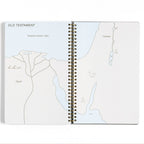 Church Notes Co. - Black Church Notes Bible Reference Notebook with Maps