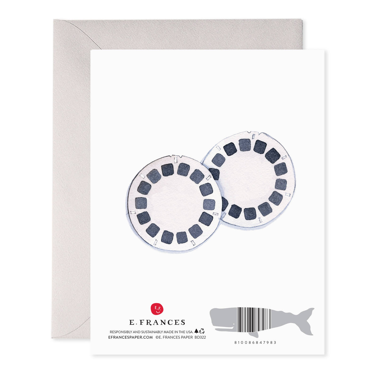E. Frances Paper - Viewfinder Birthday Greeting Card