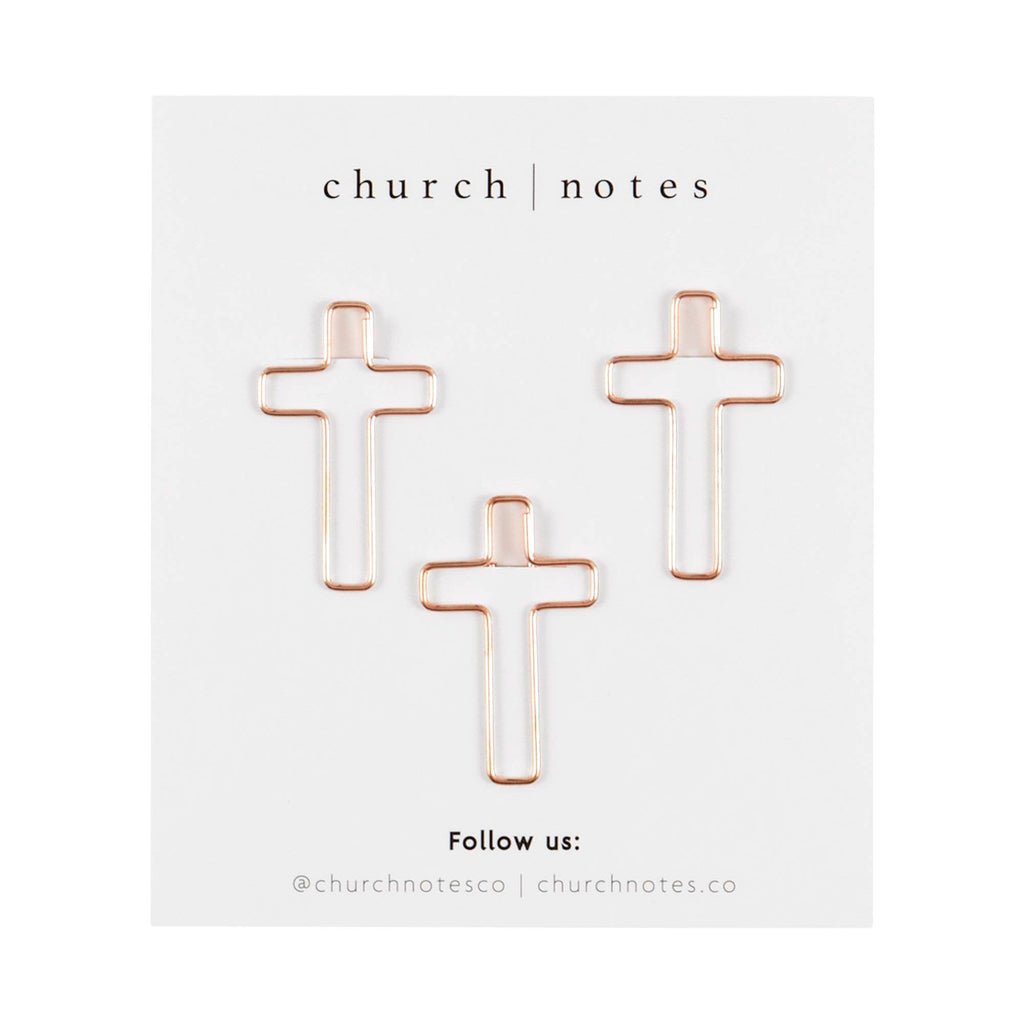 Church Notes Co. - Cross Clips