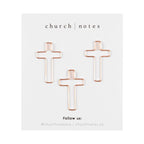 Church Notes Co. - Cross Clips