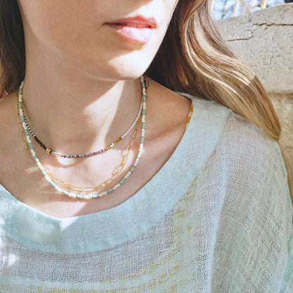 Alice Rise - Necklace in Stripe No. 2