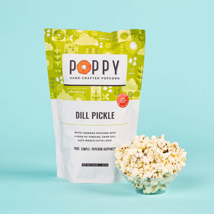 Poppy Hand-Crafted Popcorn - Dill Pickle Popcorn