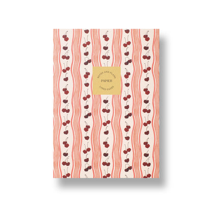 Papier - Cherry Wave Softcover Lined Notebook