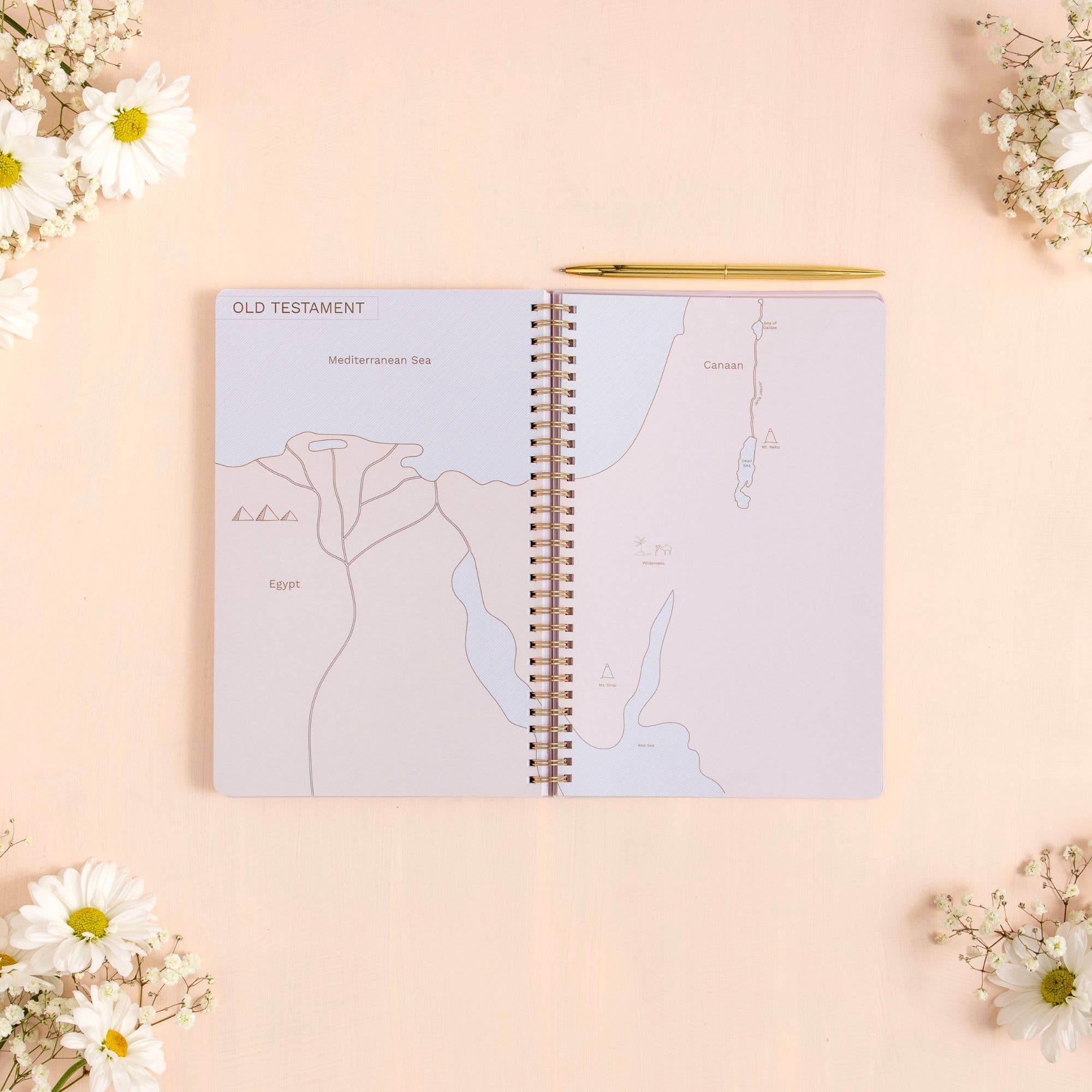 Church Notes Co. - Olive Church Notes Bible Reference Notebook