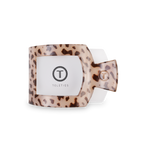 TELETIES - Square Flat Hair Clip | Medium | Blonde Tortoise