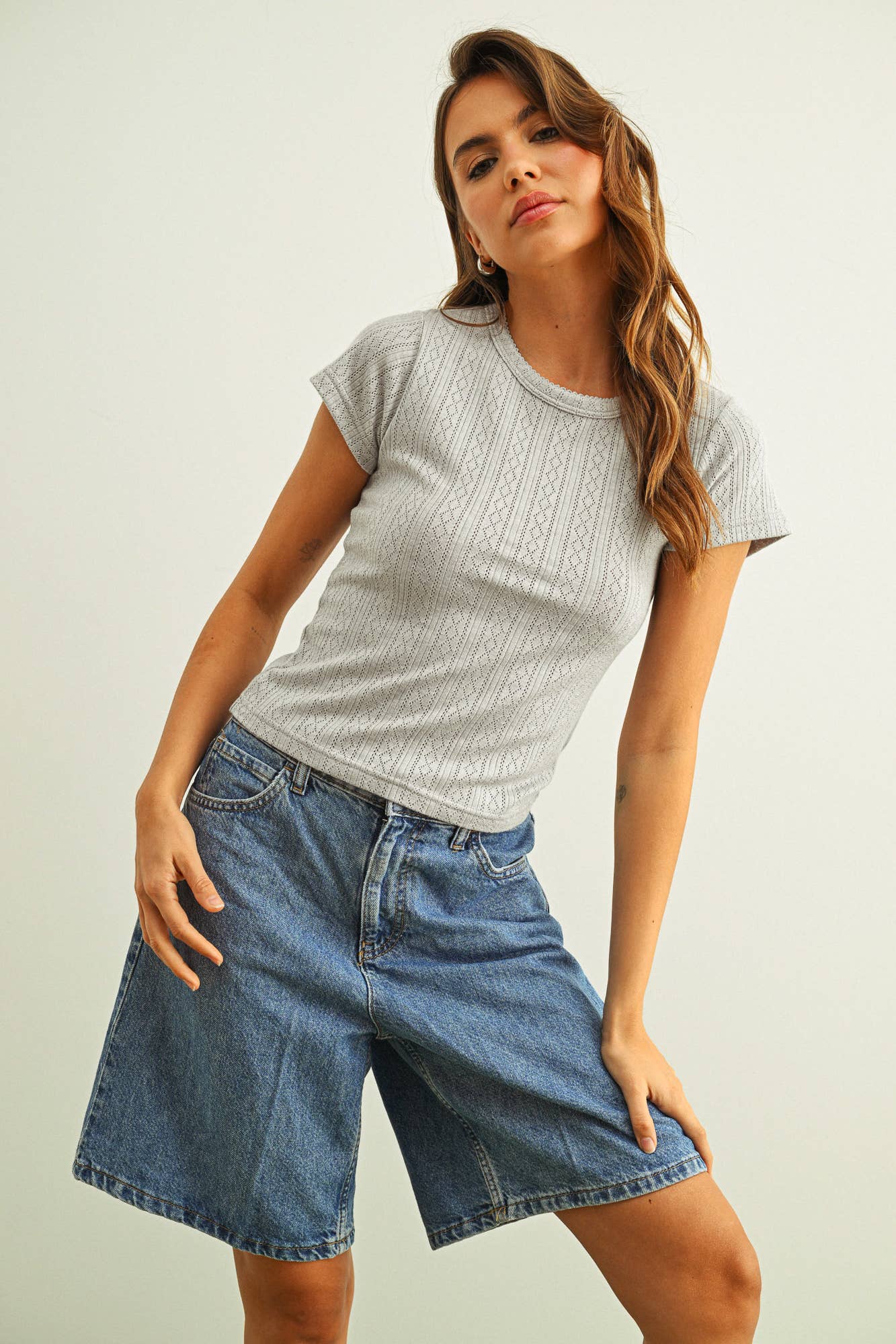 Mara Pointelle Top
