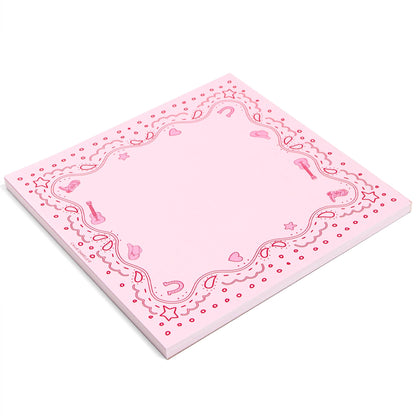 Callie Danielle - Pink Bandana Western Notepad
