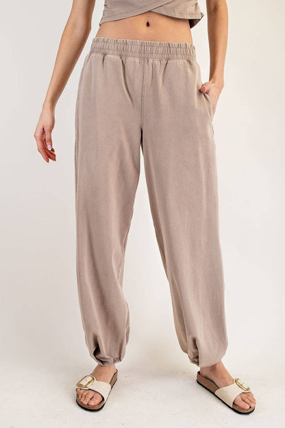 Aurora Mineral Washed Jogger Sweatpants