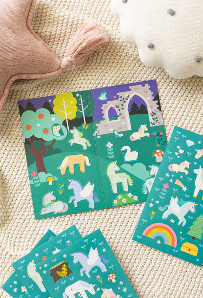 petit collage - Mini Sticker Set: Unicorn Forest