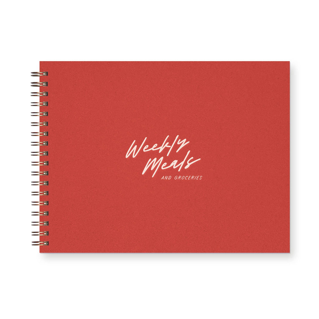 Ruff House Print Shop - Script Weekly Meals Meal Planner
