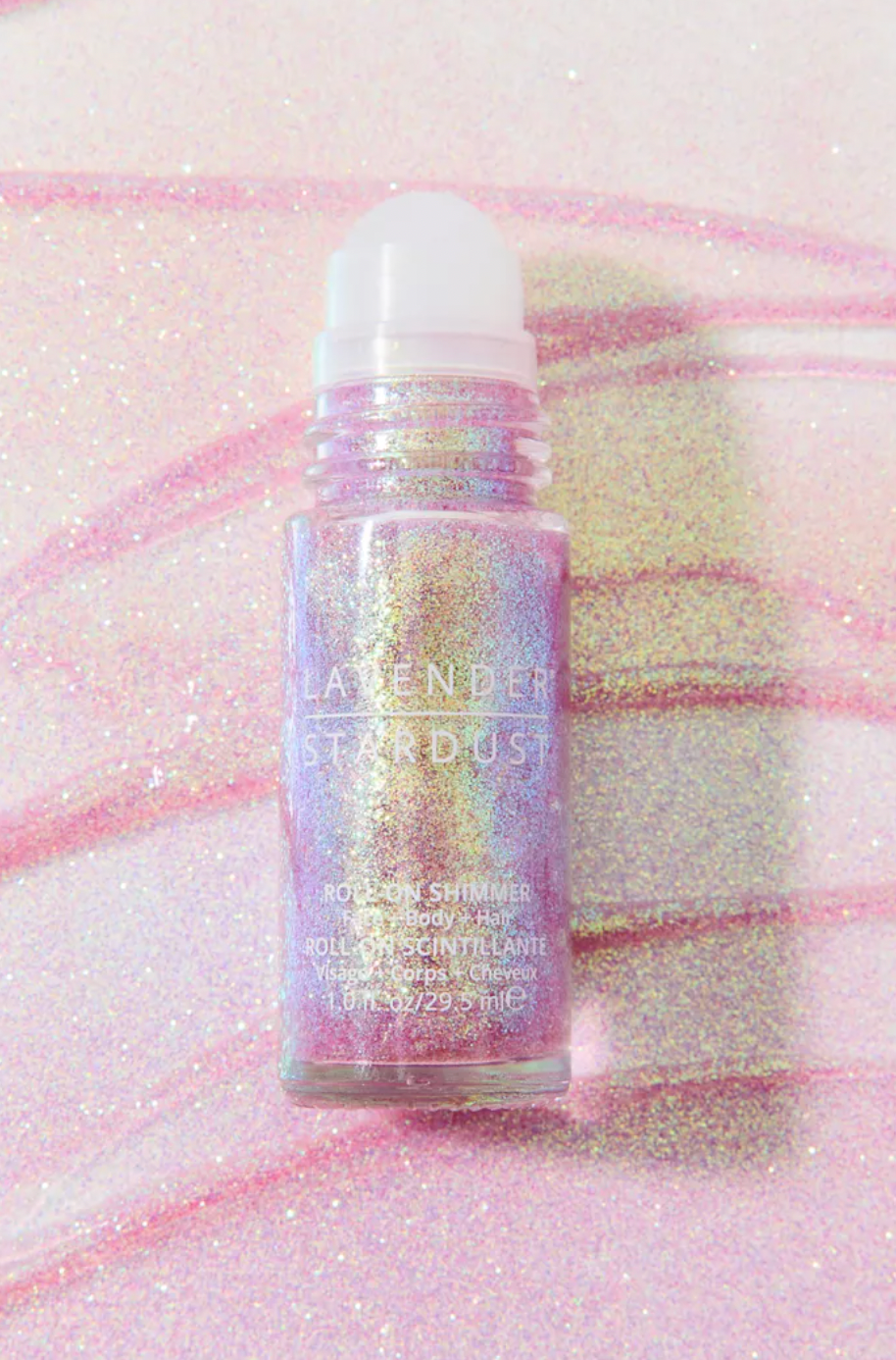 Lavender Stardust - Roll-on shimmer lavender scented - Lavender
