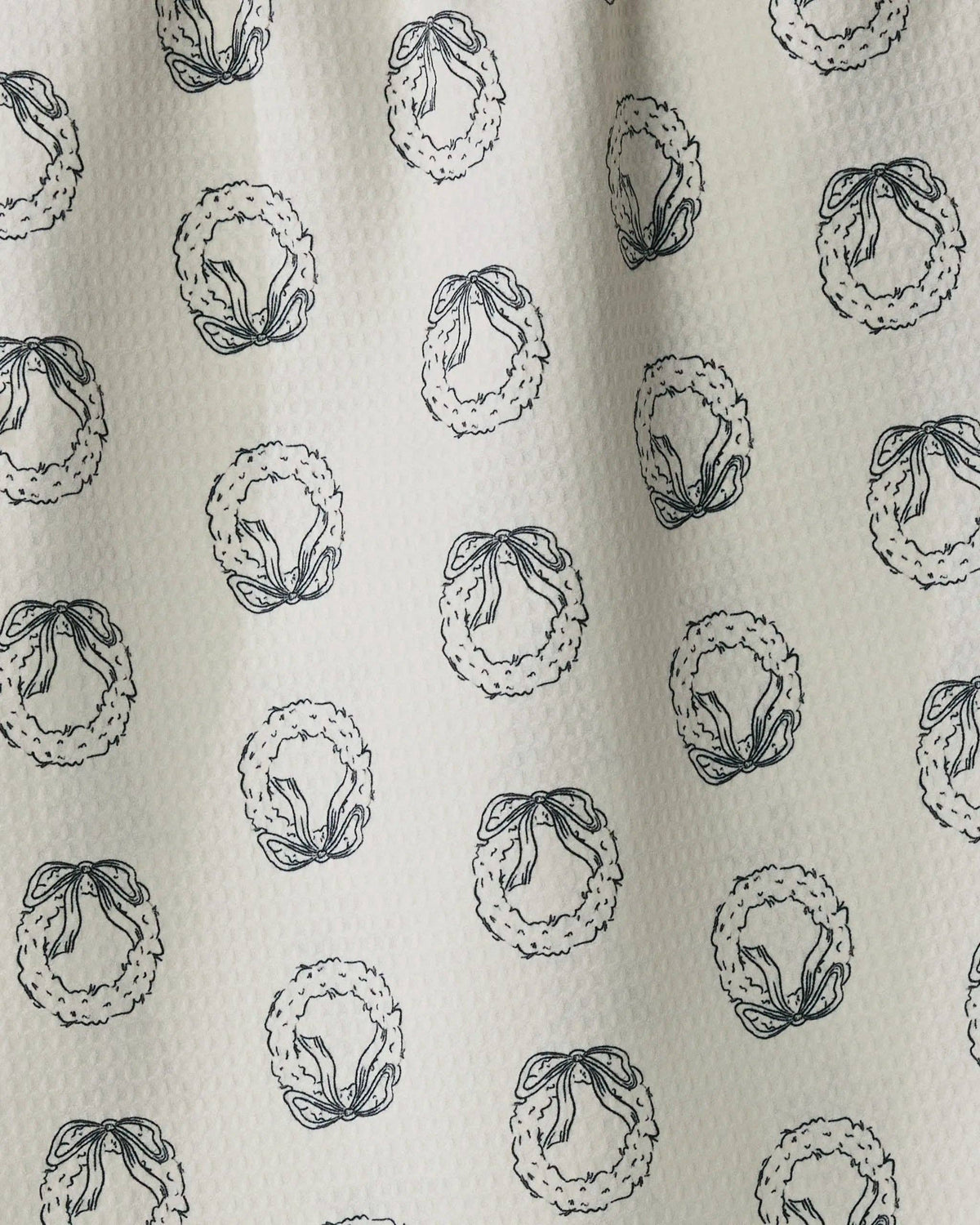 Geometry - Evergreen Sketches Luxe Kitchen Towel - Holiday 2026
