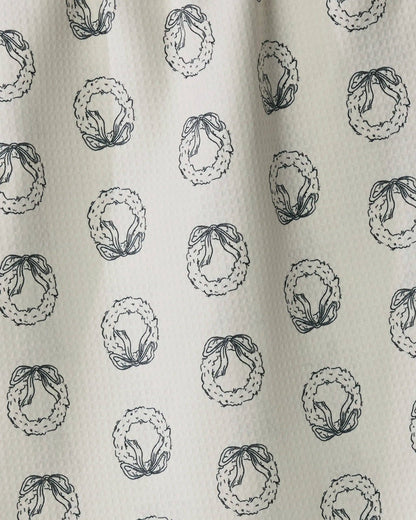 Geometry - Evergreen Sketches Luxe Kitchen Towel - Holiday 2026