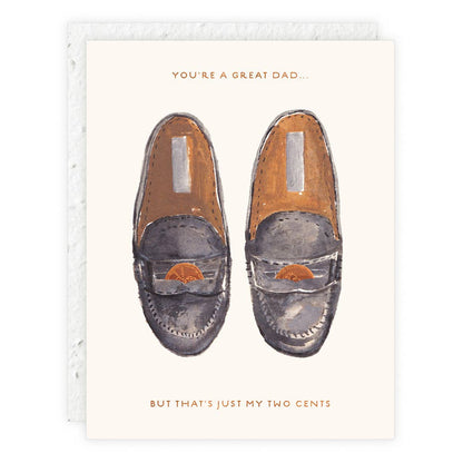 Seedlings - Penny Loafers - Father's Day Card