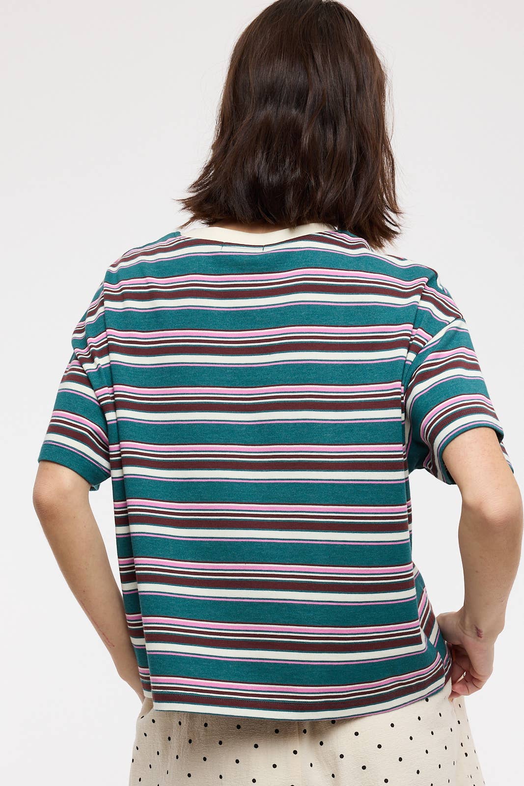 The Easy Stripe Boxy Tee