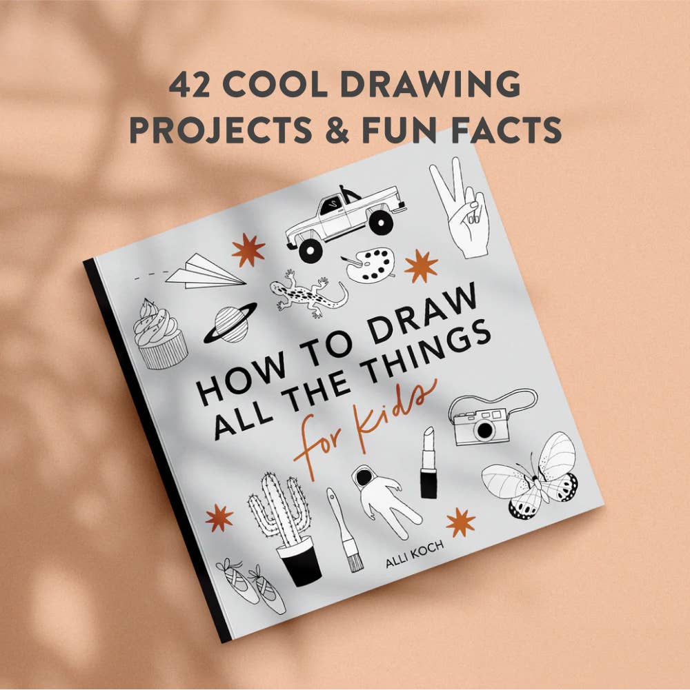 How to Draw Books for Kids: All The Things