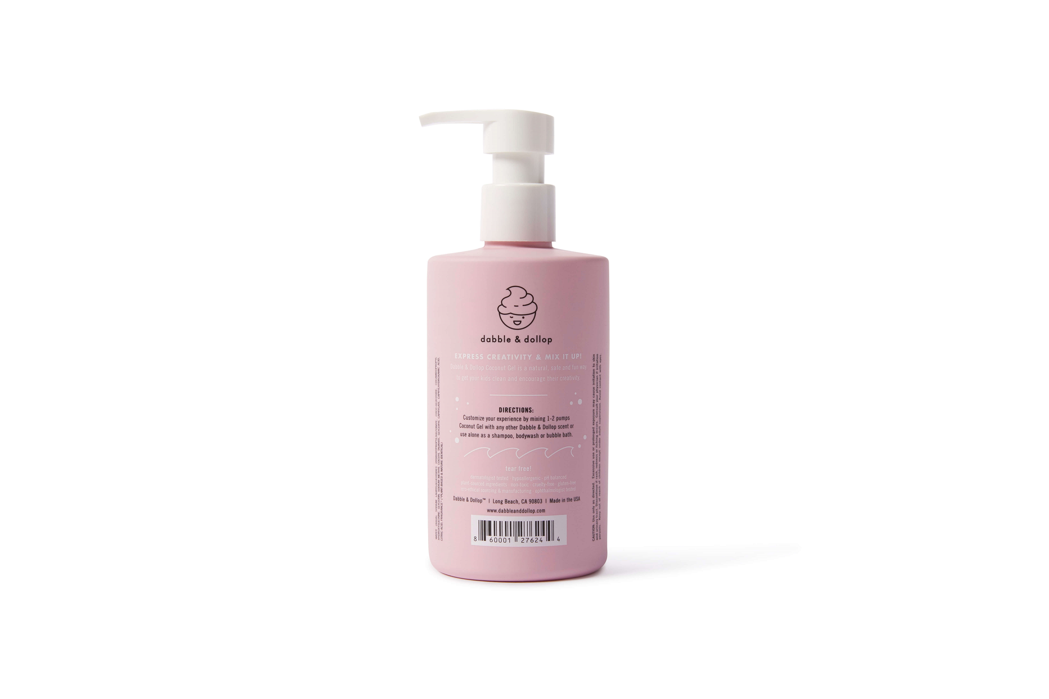 Dabble & Dollop - All-Natural Coconut Shampoo, Body Wash & Bubbles