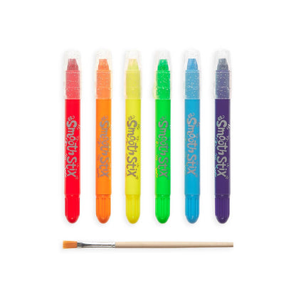 OOLY - Smooth Stix Watercolor Gel Crayons - Set of 6 Colors