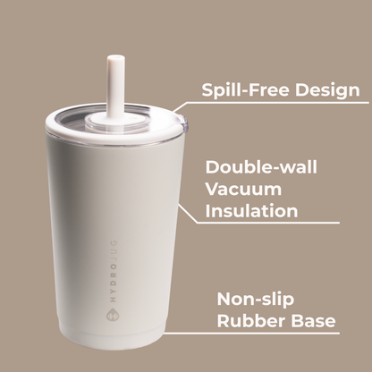 HydroJug - Linen HydroJug 14oz Everyday Tumbler