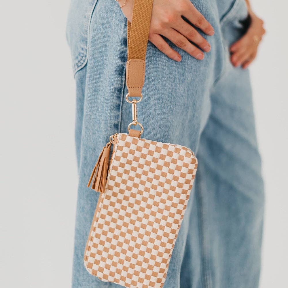 Pretty Simple - Emma Woven Clutch Wristlet