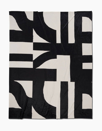 Geometry - Lined Square Butter Blanket