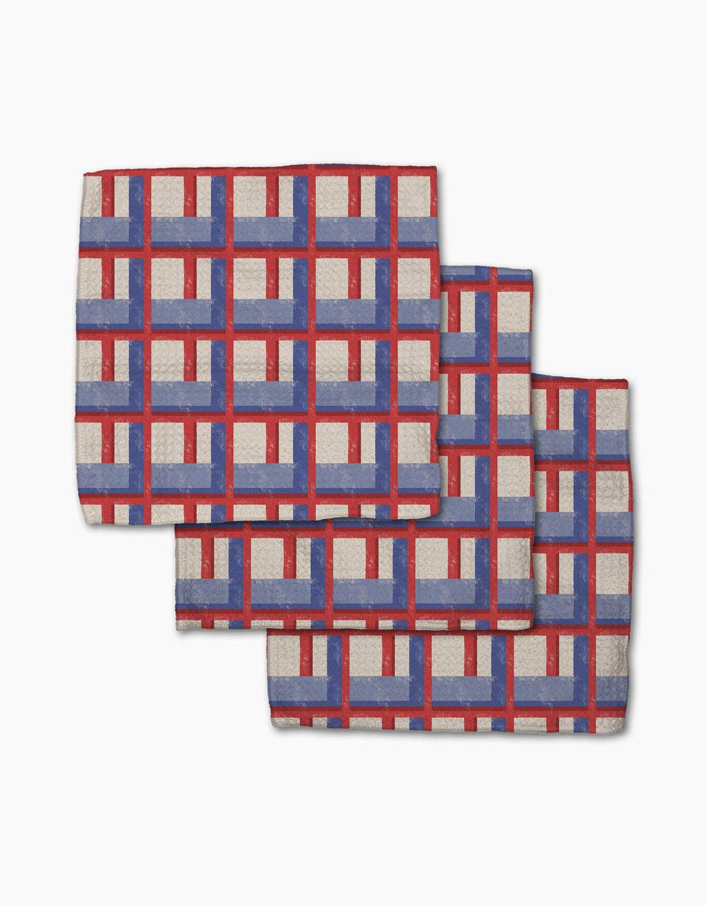 Geometry - Cielo Grid Dishcloth Set