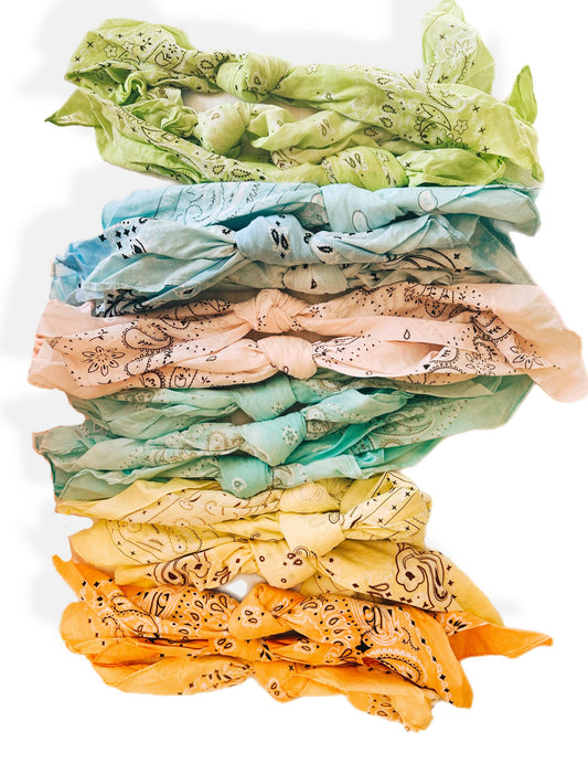 Cabana Club California - Sun-Bleached (Pastel) Bandanas