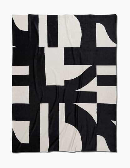 Geometry - Lined Square Butter Blanket